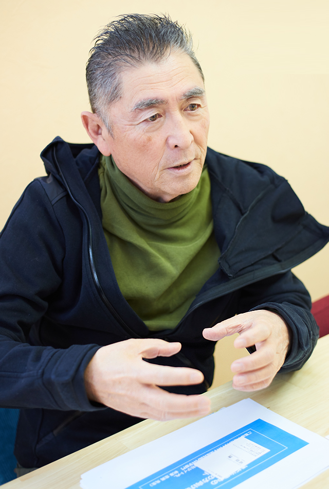 中村 龍史（なかむら りょうじ）さん（66）腹膜透析歴　12年、血液透析歴　7年 写真2