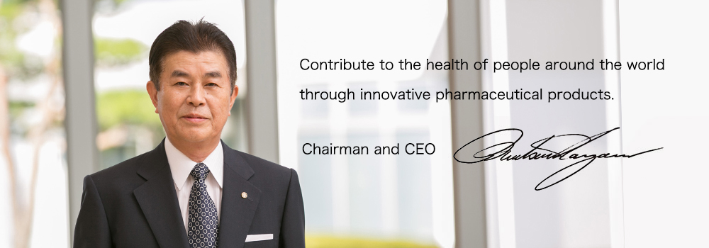 Contribute to the health of people around the world through innovative pharmaceutical products.